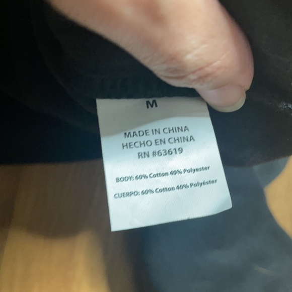 HOST PICK 11/14 🎉💕Bebe sport black hoodies with rose gold rhinestones - Picture 6 of 6